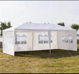 10'x20' Outdoor Canopy Party Wedding
Tent 6 Sidewalls Removable