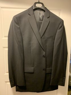 Calvin Klein Black Suit 38R