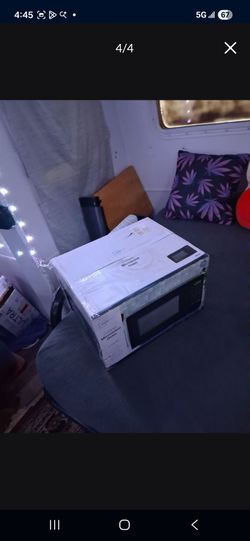 Brand new microwave