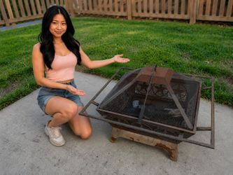 Firepit for backyard