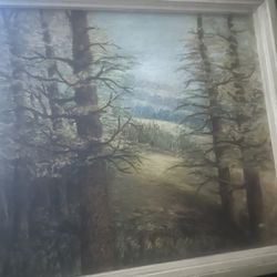 LANDSCAPE OIL PAINTING SIGNED BY THE ARTIST 