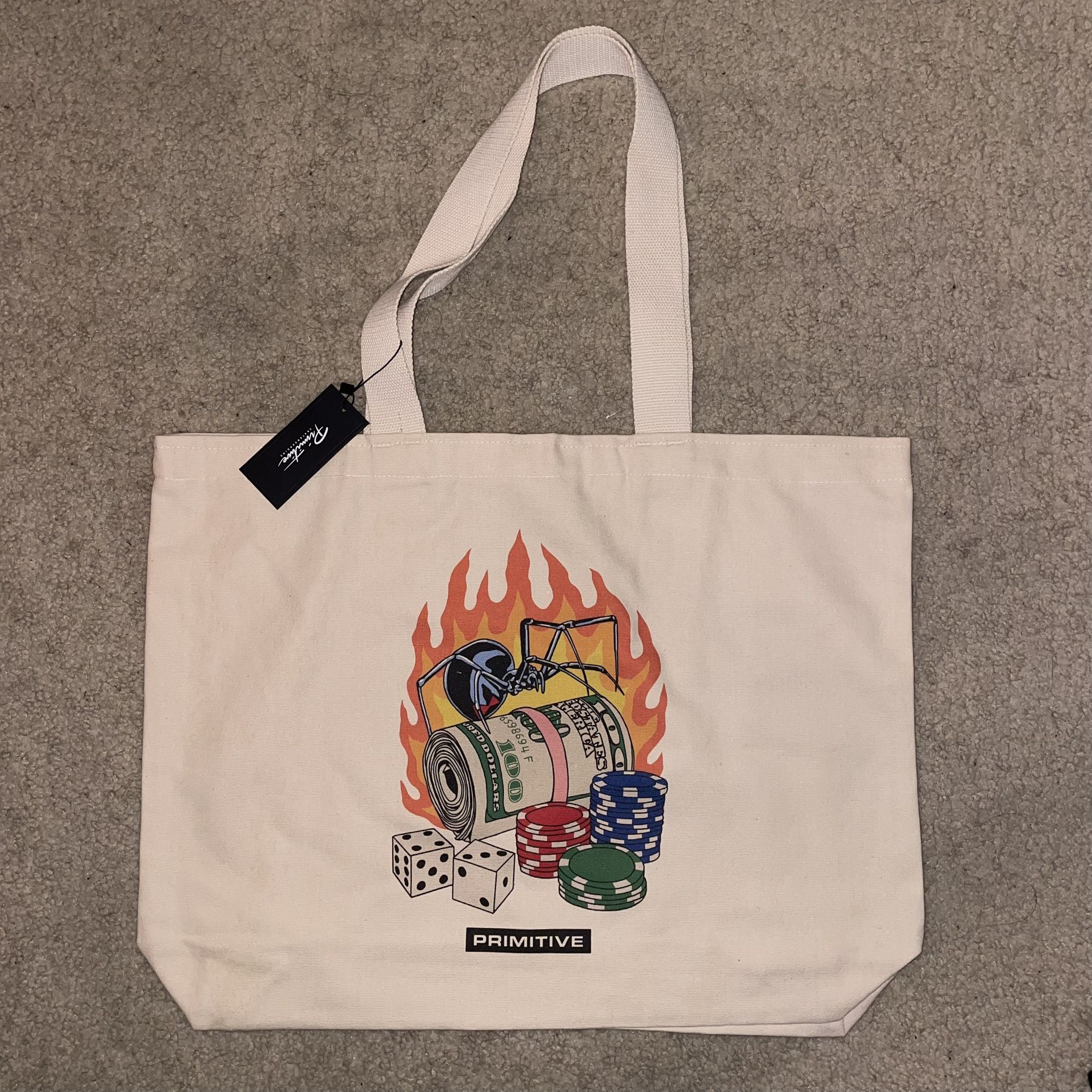 Primitive Skate Tote Bag