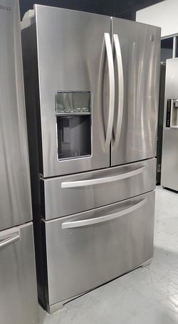 Kenmore 4-Door Stainless Steel Refrigerator Fridge
