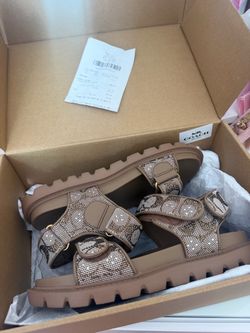 Coach sandals