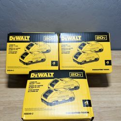 DEWALT BATTERY 20V