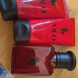 Polo By Ralph Lauren Colgne, After Shave Balm And Body Wash