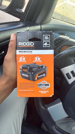 Rigid max lithium  18 volt new