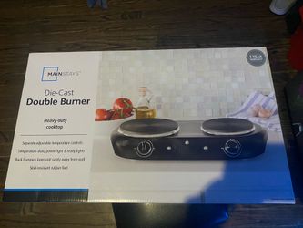 Die-Cast Double Burner