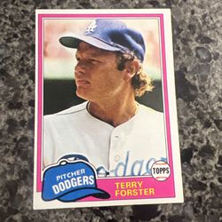1981 Topps - Terry Forster #104