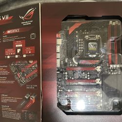 ASUS ROG MAXIMUS VII FORMULA Intel Z97 HDMI SATA 6Gb/s USB 3.0 ATX Intel Gaming Motherboard