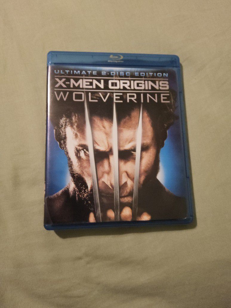 X-MEN ORIGINS WOLVERINE BLU-RAY ULTIMATE 2 DISC EDITION  & DIGITAL COPY !