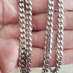 Stainless Steel Curb Cuban Link Chain