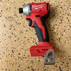 Milwaukee M18 18V Lithium-Ion Brushless Cordless 1/4 in. Compact Impact Driver (Tool Only)