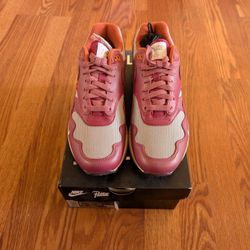 Nike Air Max 1 Patta Waves Rush Marron With Bracelet Size 8