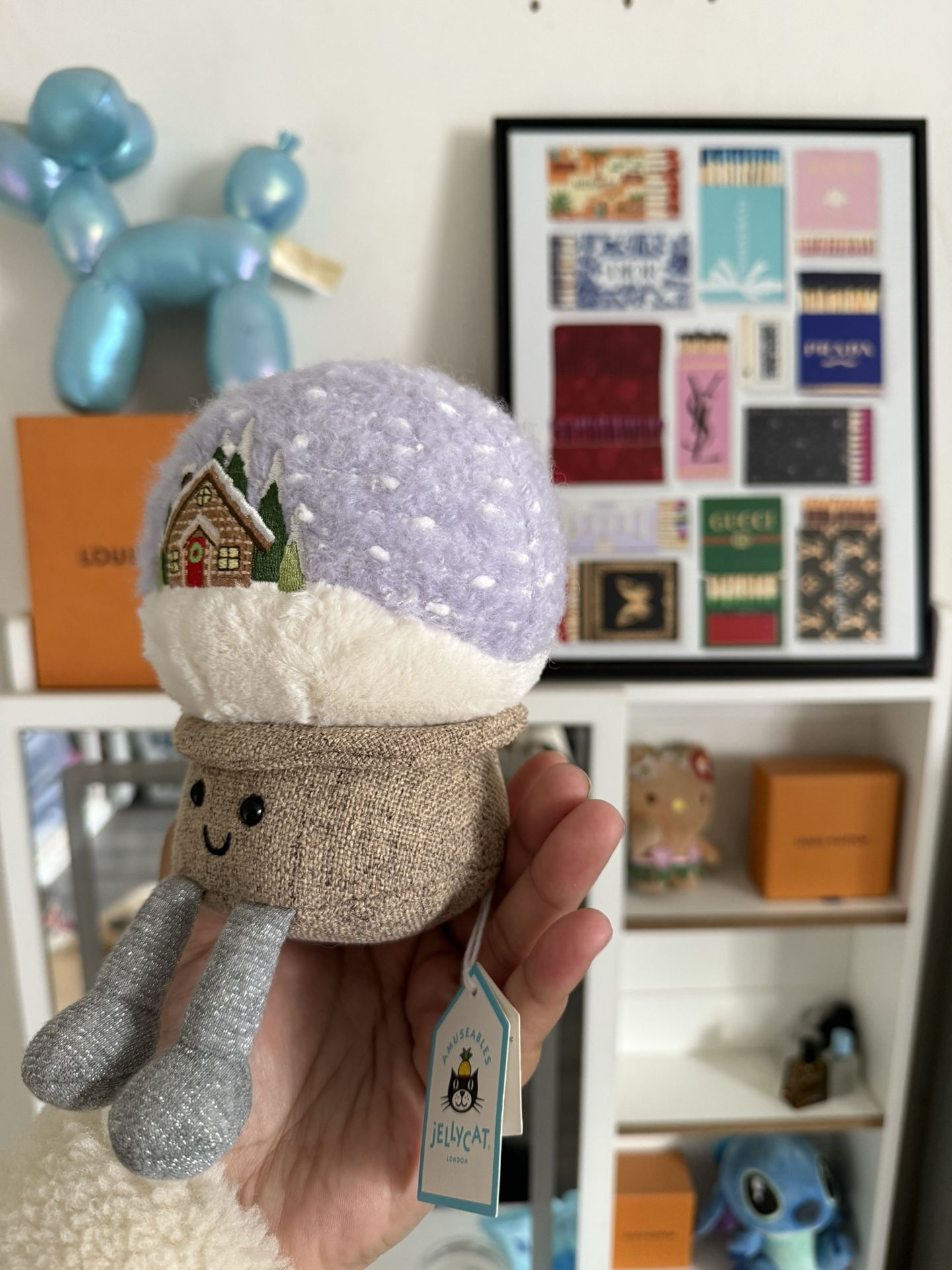 Jellycat Snowglobe Skiclub Plush