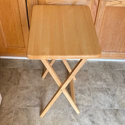 Wooden Folding Table