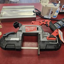 96091 Milwaukee 2729-20 18v Lithium Ion Deep Portable Cut Band Saw ** TOOL Only** 587865