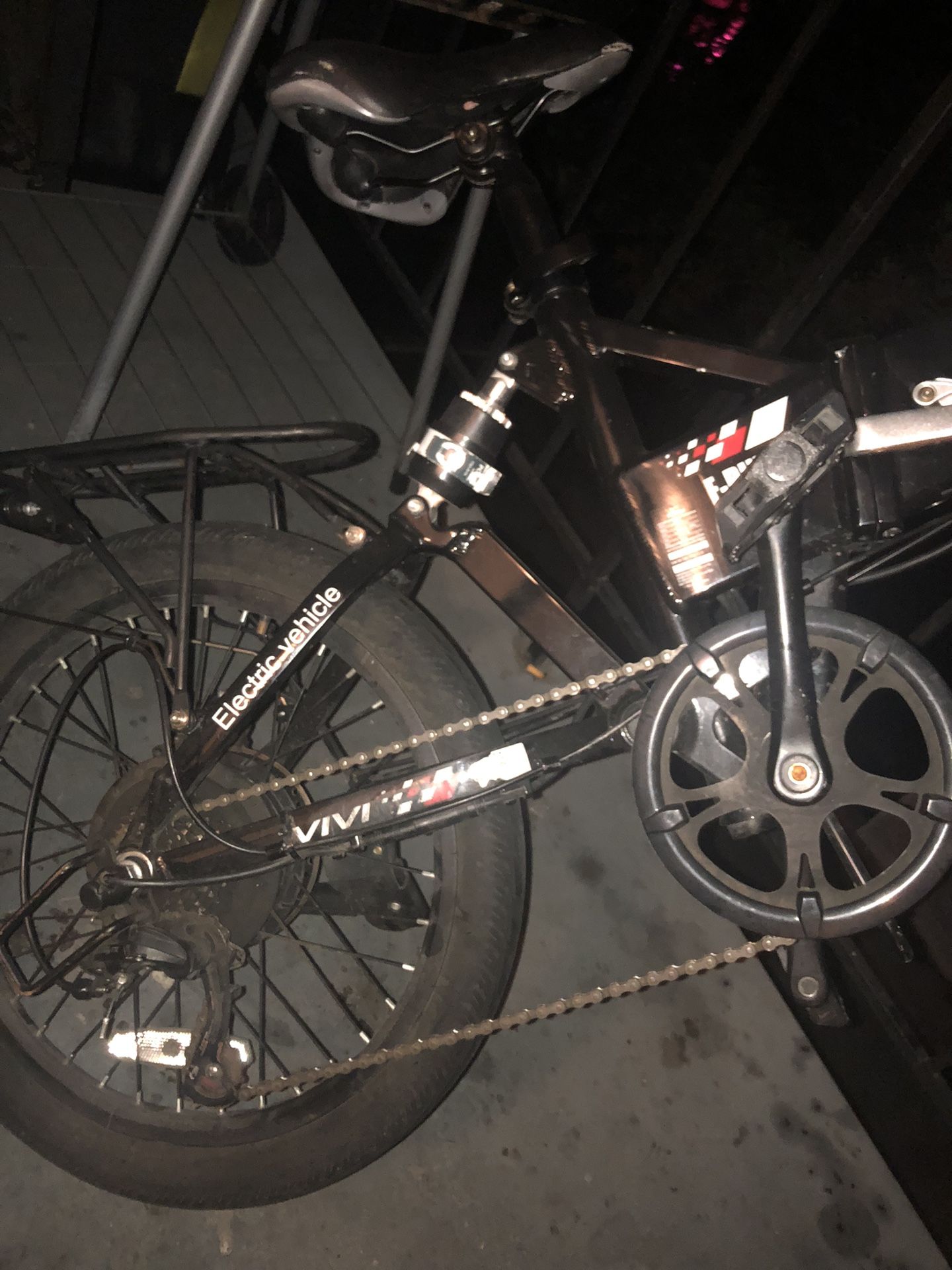 E-bike For Sale As Is Need Front Tire In New Battery