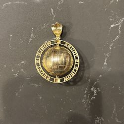 The World Is Yours Globe Pendant 