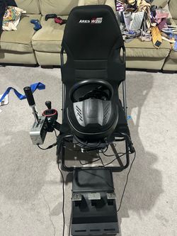 Thrustmaster T300 Complete Racing Simulator Setup – Wheel, Pedals, Shifter, Handbrake & Racing Seat