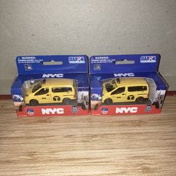 Toy cars 1:64 scale / NYC Taxi