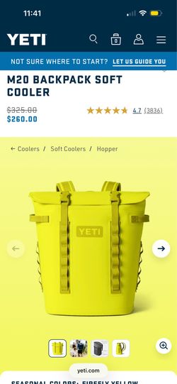 NEW Yeti Cooler Backpack