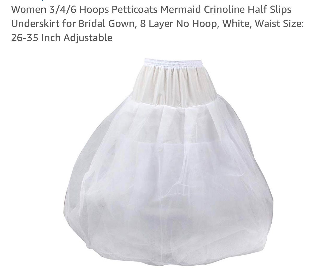 Crinoline/Petticoat size  Women Small