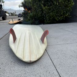 6’10 twin pin surfboard 