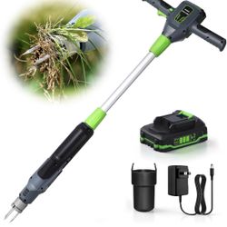 Weed Puller Tool, 21V Powerful Garden Tools Electric Weeding Tool 