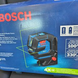 láser de líneas en cruz y puntos de plomada Bosch Professional GCL165-42GL.