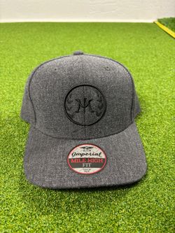 Miura Imperial Mile High Fit Gray Snapback Golf Hat
