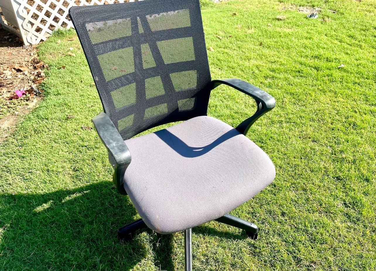 Comfortable Cushion, Office Chair With Height Adjustment