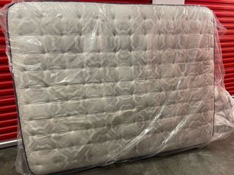 Queen size Sealy mattress, box spring, frame