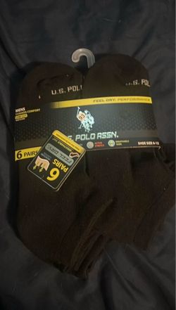 U.S. Polo Assn. Men's Low Cut Socks 6-Pack