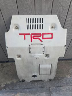 Genuine oem TRD tacoma skid plate