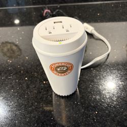 PowerLine PowerCup 200 Watt Inverter with 2 Plugs & USB Port for Cars Vehicles