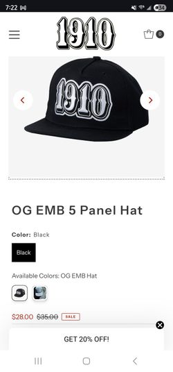 1910 Hat