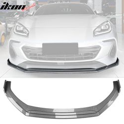 Fits 2022-2025 Subaru BRZ IKV2 Front Bumper Lip Chin Splitter Carbon Fiber Print PP