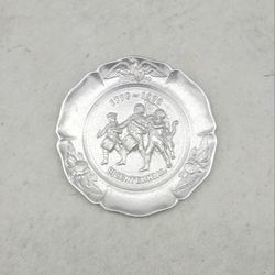 Vintage Bicentennial Pewter Plate