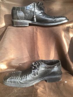 Alligator dress shoes