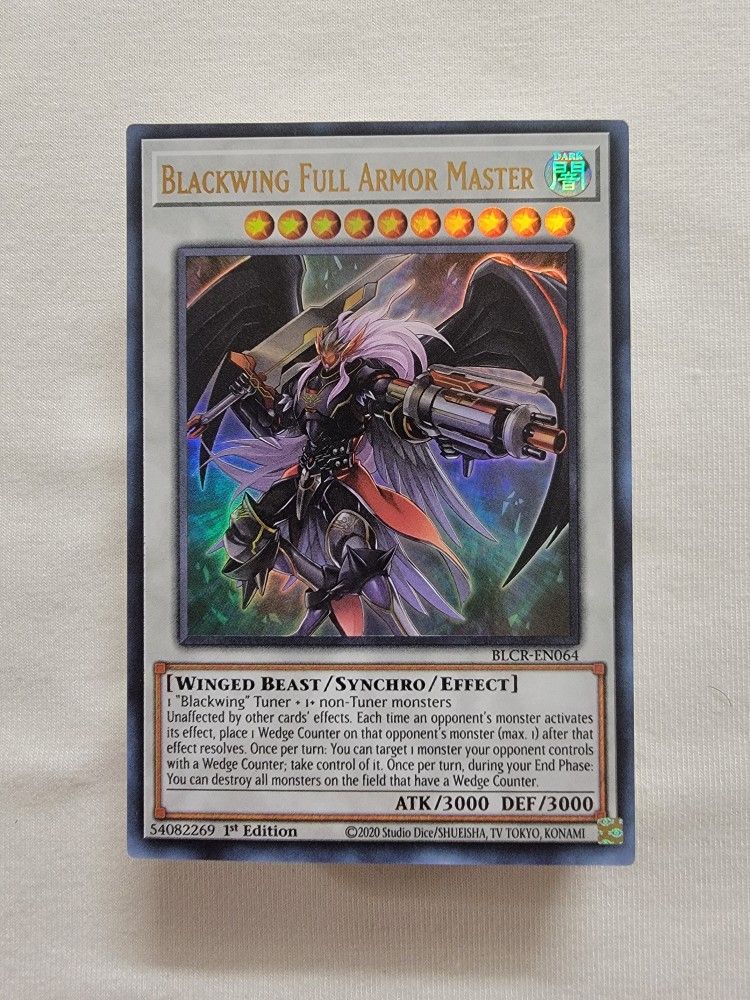 Blackwing Winged Beast Deck Yugioh (44 Cards)
