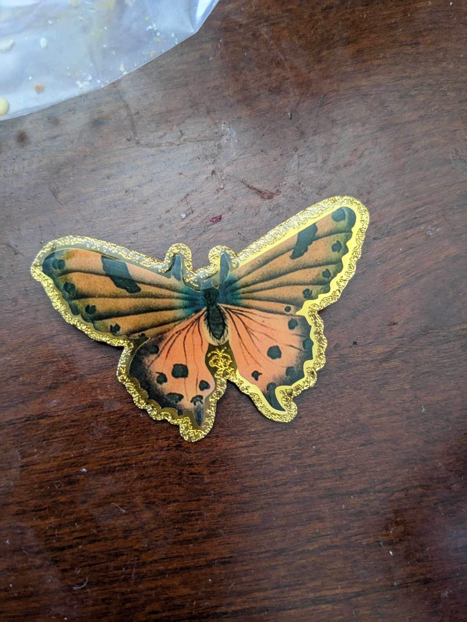 Vintage Butterfly  Brooch 