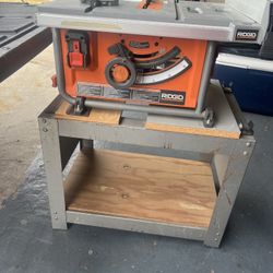 Ridgid Table Saw