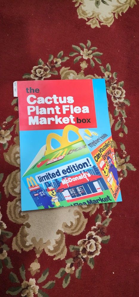 McDonalds Cactus Plant Flea Market Poster