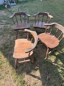 Free wooden chairs