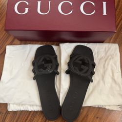 Gucci Nero Sandals Size 38