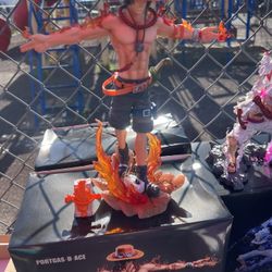 One Piece Anime Figure Inferno Legacy Portgas D. Ace 28 cm (11") PVC Statue