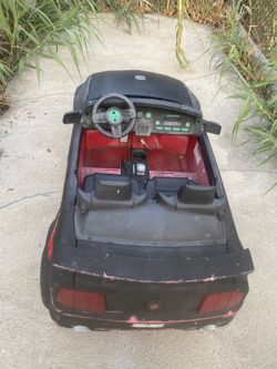 Carro Mustang De Bateria De 12 Voltios