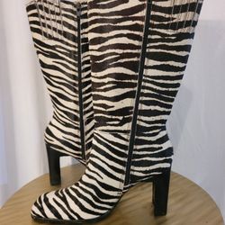 Boots /zebra hair