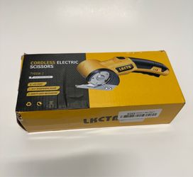 Rechargeable cordless electric scissor